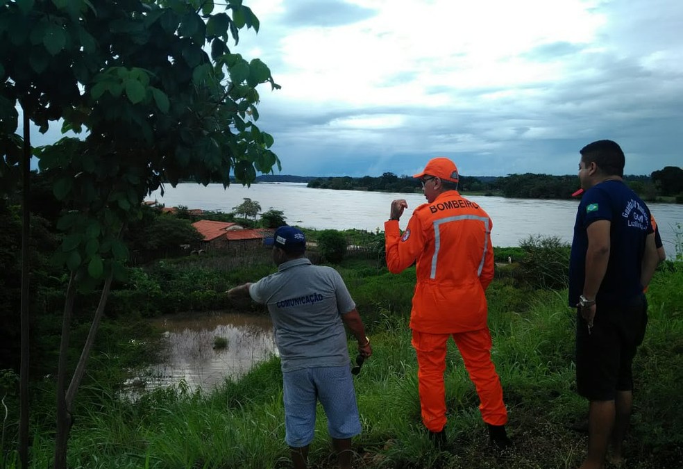 Defesa Civil e Corpo de Bombeiros alertam famílias sobre risco de inundação em Luzilândia, no Piauí — Foto: Divulgação/ Prefeitura de Luzilândia