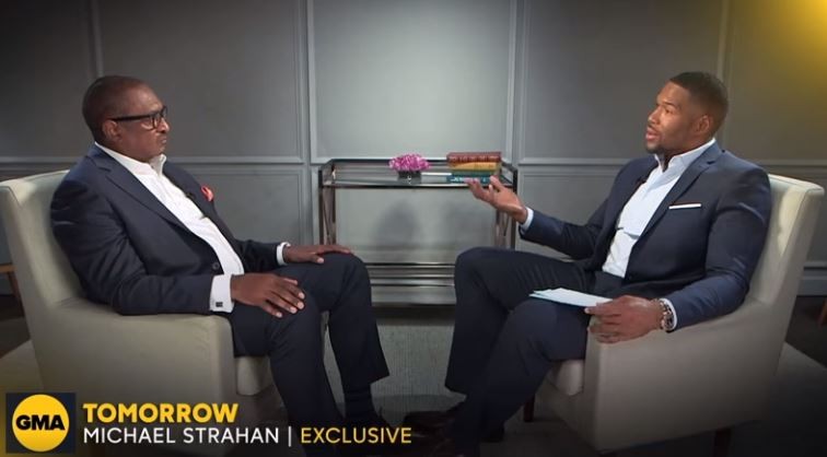 Mathew Knowles em entrevista ao Good Morning America (Foto: Reprodução/Facebook)