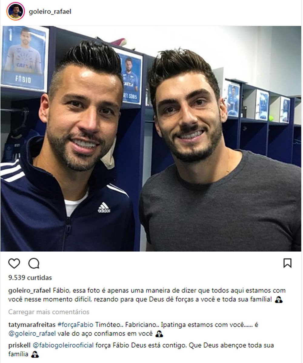 Perto do 100º jogo pelo Cruzeiro, Rafael será titular pela 1ª vez na Libertadores