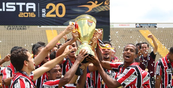 Time sub-20 do São Paulo conquista Paulista da categoria (Foto: Rubens Chiri/saopaulofc.net )