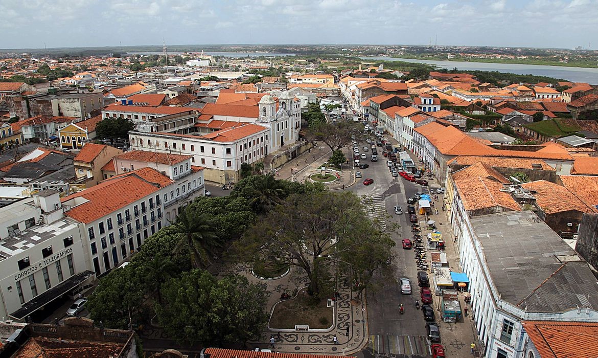 Vista aérea de xxx, no Maranhão (Foto: Dougas Jr/MTour via Agência Brasil)