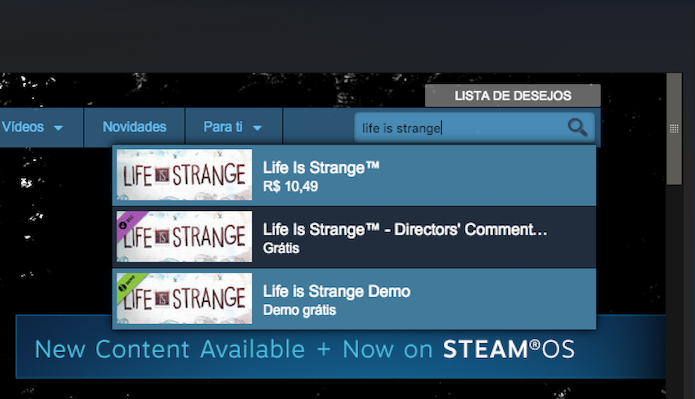 Como baixar os comentários do diretor de Life is Strange no Steam (Foto: Reprodução/Emanuel Schimidt)
