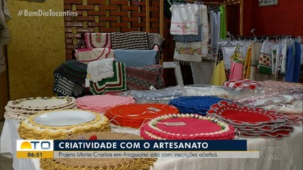 Projeto Maria Criativa em Araguaína está com inscrições abertas