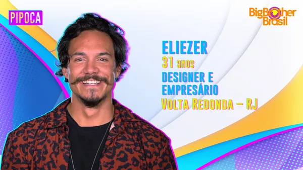 Eliezer, do BBB22 — Foto: Divulgação