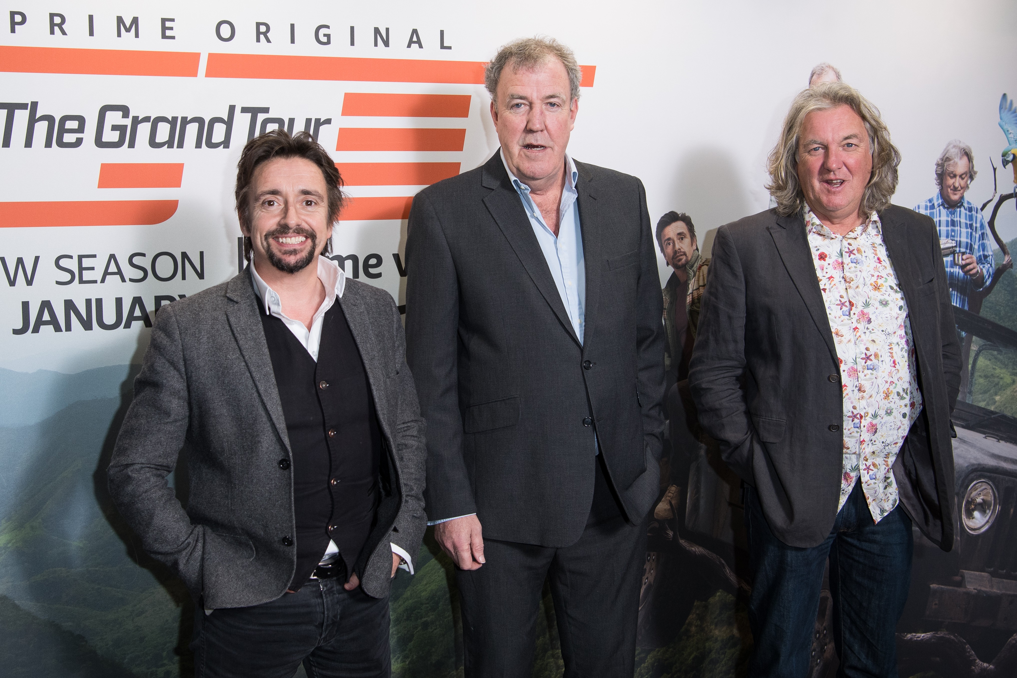 Richard Hammond, Jeremy Clarkson e James May  (Foto: Getty Images)