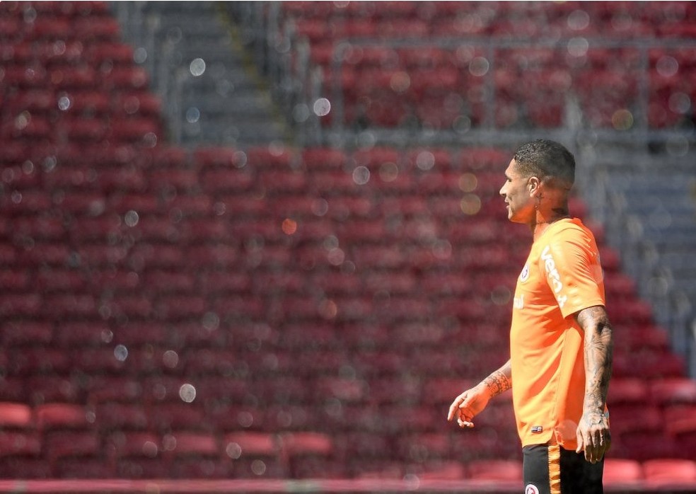 Paolo Guerrero está na mira dos clubes argentinos — Foto: Ricardo Duarte/Divulgação, Inter