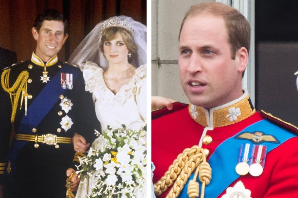 Príncipe Charles, a princesa Diana e o príncipe William (Foto: Getty Images)
