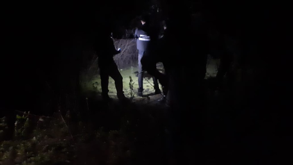 Corpo foi encontrado na barragem Armando Ribeiro Gonçalves, em São Rafael — Foto: Divulgação/PM