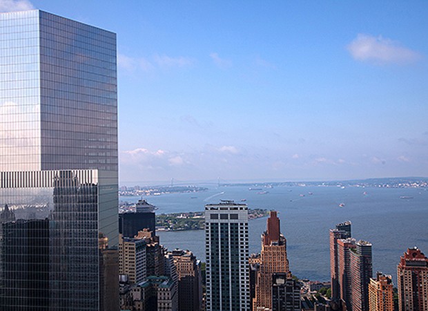 O topo do World Trade Center 4 (Foto: Divulgação)