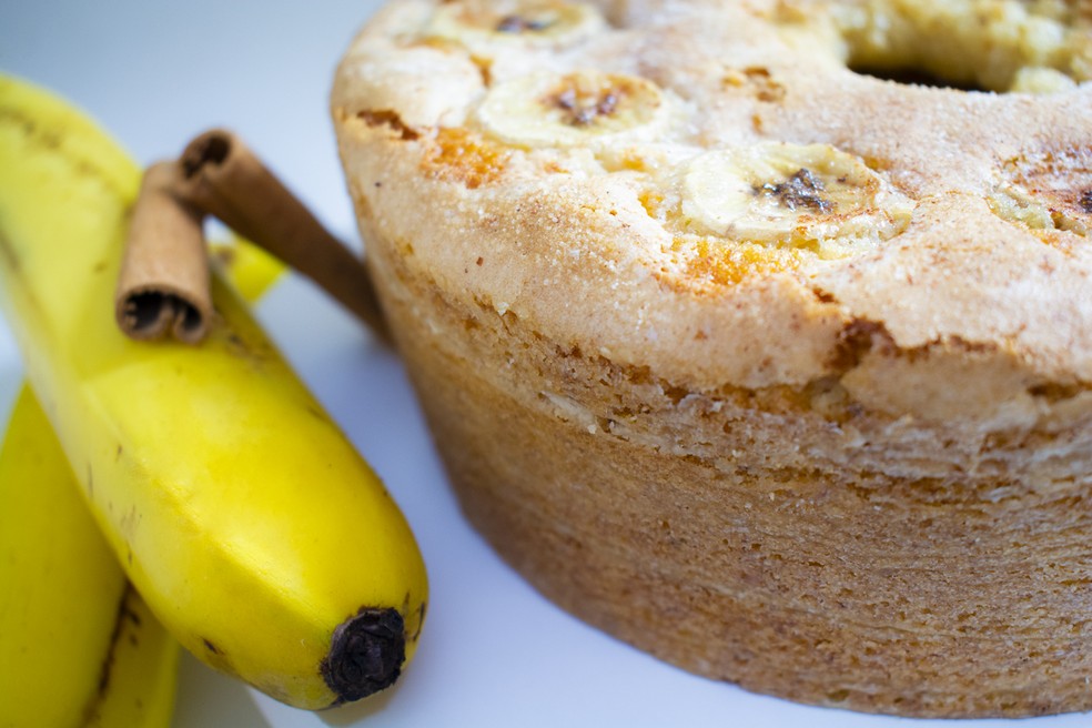 Bolo de banana com canela eu atleta  — Foto: Istock Getty Images