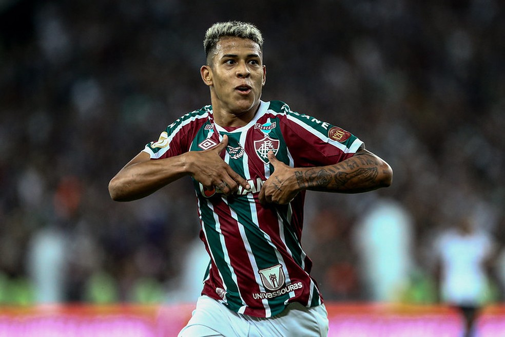 Matheus Martins fez seis gols e tr�s assist�ncias em 46 jogos � Foto: Lucas Mer�on / Fluminense FC