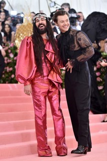 Alessandro Michele e Harry Styles (Foto: Getty Images)