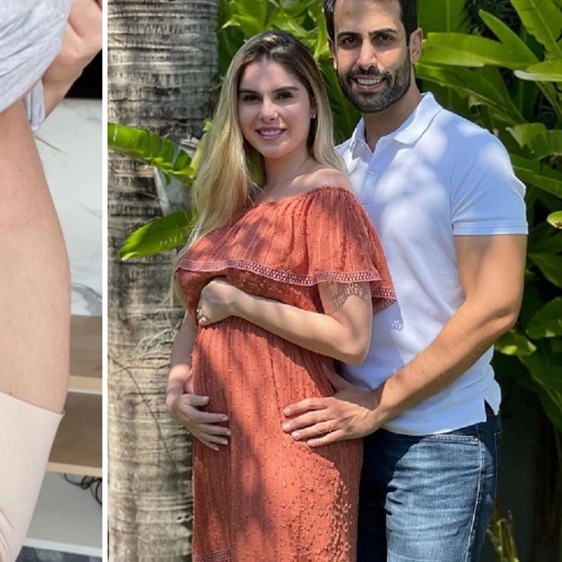 Bárbara Evans está grávida de sete semanas de Gustavo Theodoro (Foto: in)