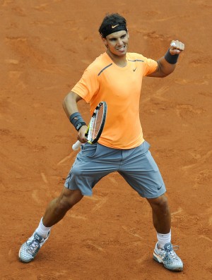 Rafael Nadal nas semifinais do ATP de Barcelona (Foto: Getty)