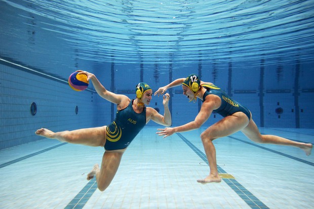Polo aquático: espécie de rúgbi na água (Foto: Matt King/Getty Images)