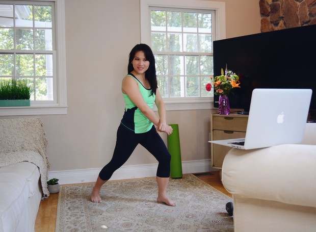 Sem bagunça, com foco e uma boa playlist dá para fazer atividade física em casa (Foto: Pexels/CreativeCommons)