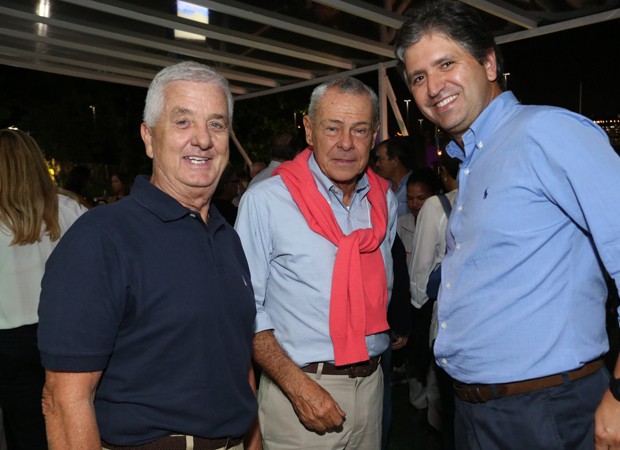 Francisco Vieira Coelho, Celso Quintela e Sergio Brandão (Foto: Foto: Reginaldo Teixeira/Divulgação)