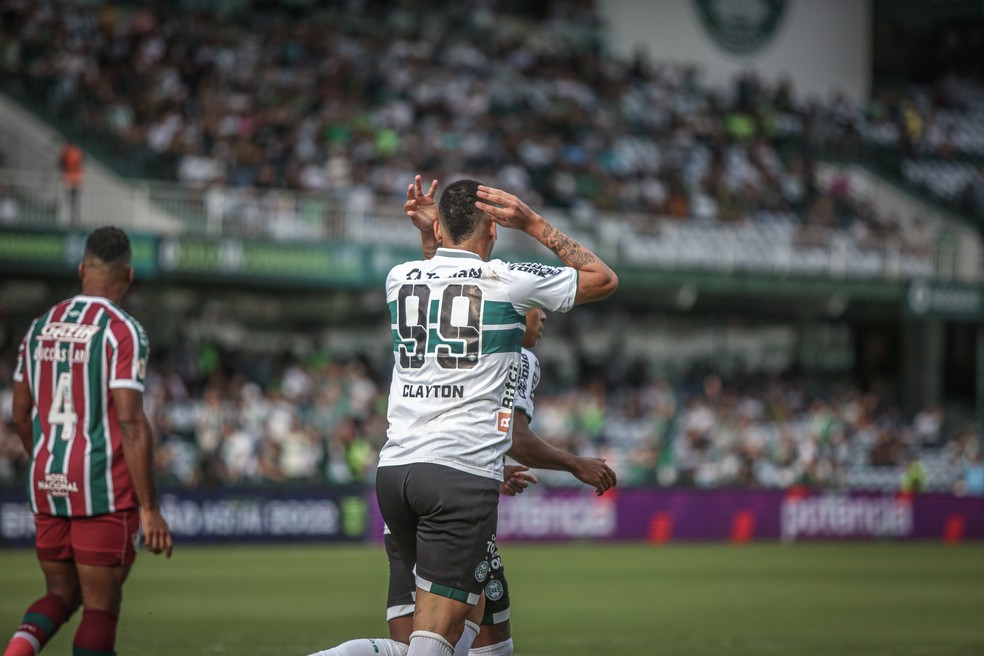 Coritiba x Fluminense - Clayton Luccas Claro — Foto: Felipe Dalke/Coritiba