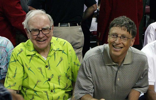 Warren Buffett e Bill Gates (Foto: Getty Images)