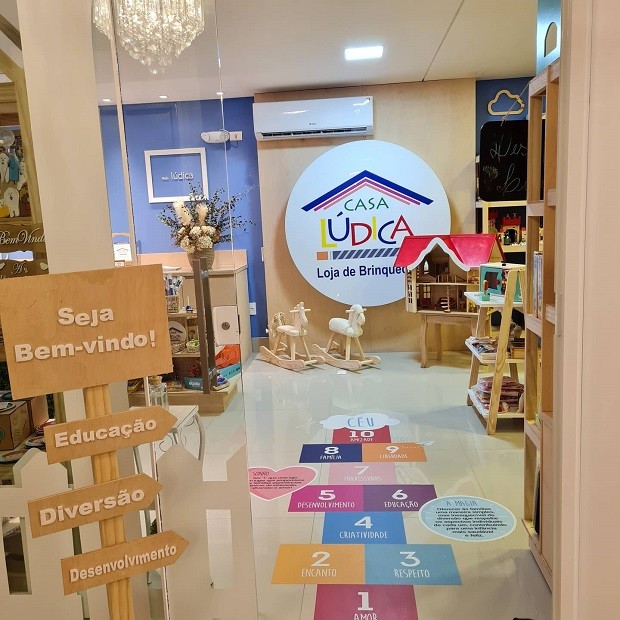 Interior de loja da Casa Lúdica (Foto: Divulgação)