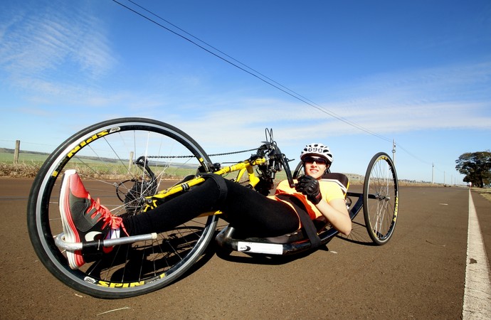 mariana garcia, paraciclista (Foto: Cleber Akamine)