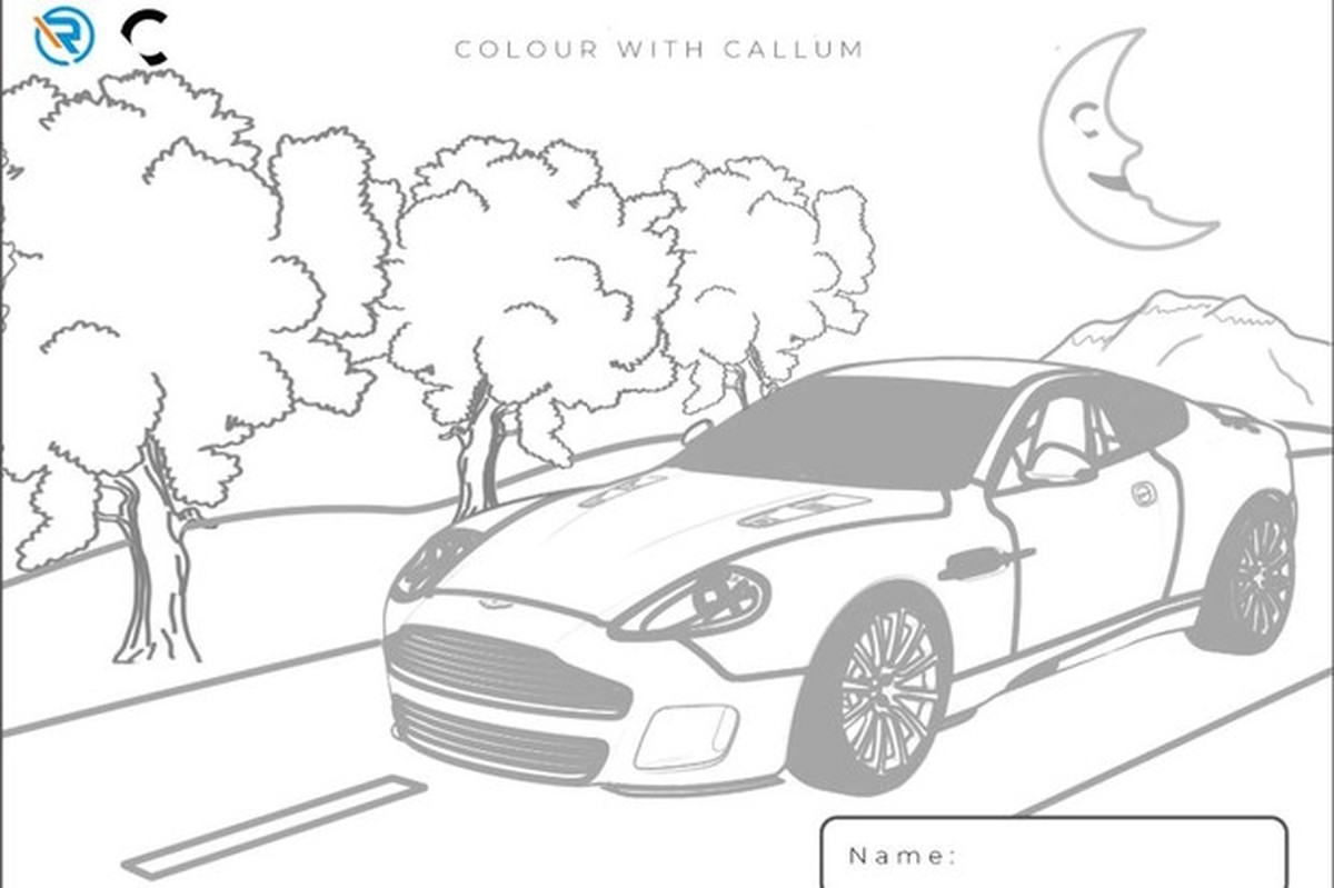 Ex Chefao De Design Da Jaguar Cria Desenhos Para Colorir Ele Quis Ajudar Pais A Entreter Criancas Durante A Quarentena Carros Autoesporte