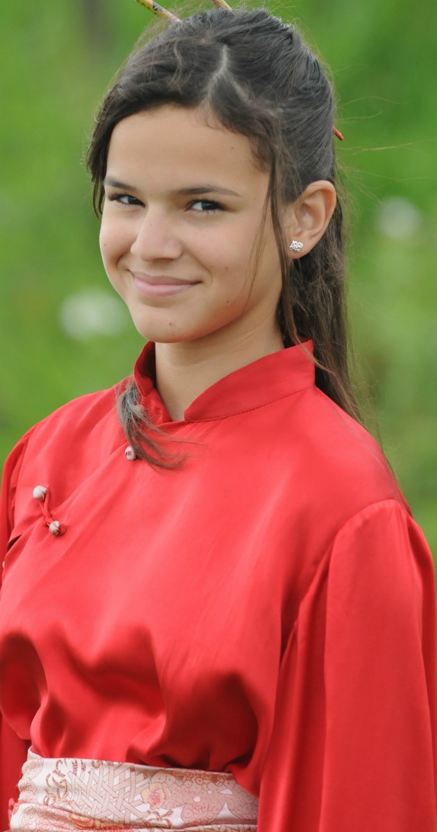 Em 2009, Bruna interpretou Flor de Lys, na novela Negócio da China (Foto: Divulgação/ TV Globo)