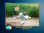 Telespectadora denuncia acúmulo de lixo na Praça da Assembleia, em BH