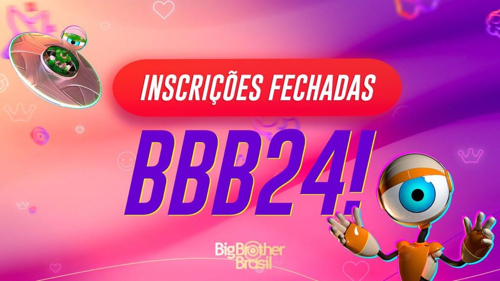 Inscrições temporariamente fechadas BBB 24 — Foto: Arquivo Pessoal