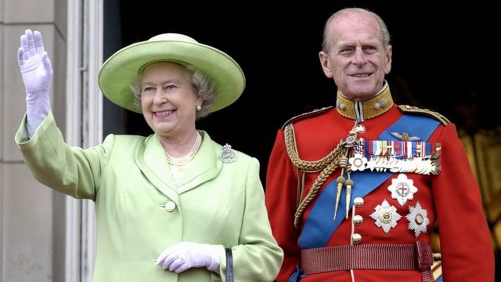Marido da rainha Elizabeth II, Philip, duque de Edimburgo, morreu no ano passado — Foto: Getty Images/via BBC