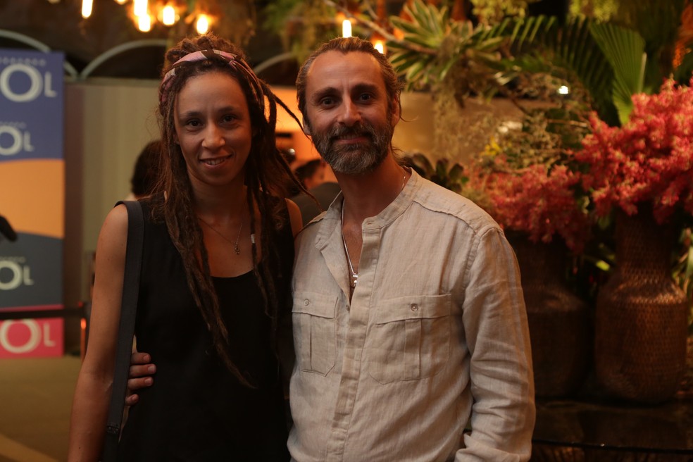 Thalita Carauta e André Dias na festa de 'Segundo Sol' (Foto: Isabella Pinheiro/Gshow)