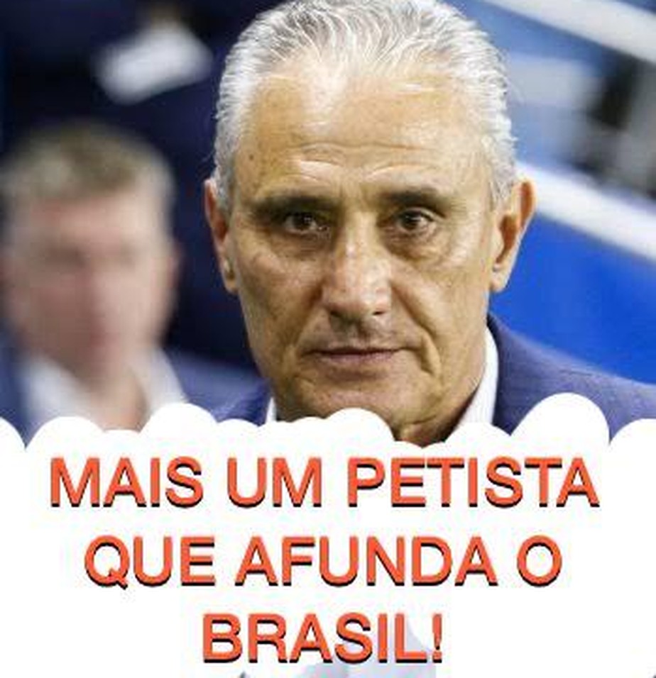 Memes bolsonaristas comemoram eliminação do Brasil na Copa