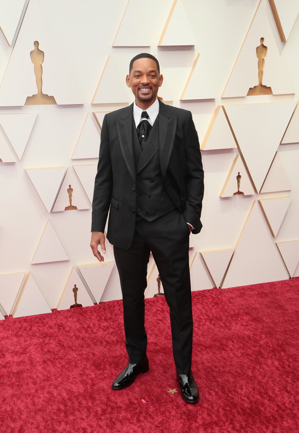 Will Smith no Oscar 2022 — Foto: David Livingston/Getty Images
