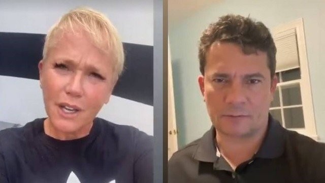 Xuxa e Sérgio Moro mandaram vídeo para os calouros da FGV de São Paulo