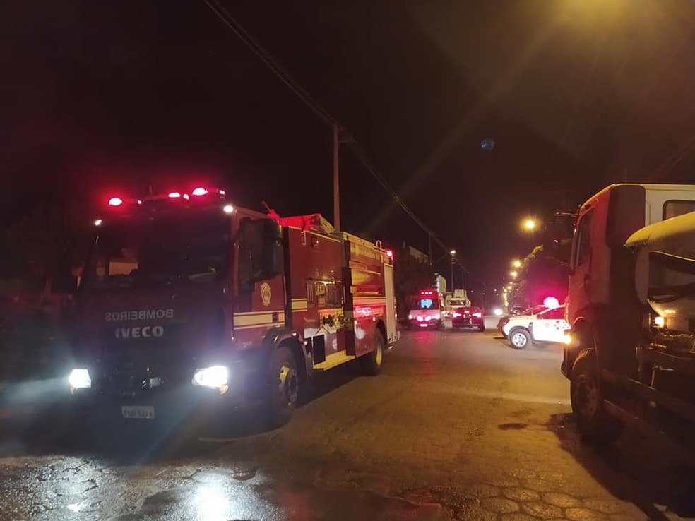 Inc&ecirc;ndio atinge farm&aacute;cia na regi&atilde;o central de Boa Esperan&ccedil;a do Sul &mdash; Foto: Prefeitura de Boa Esperan&ccedil;a do Sul