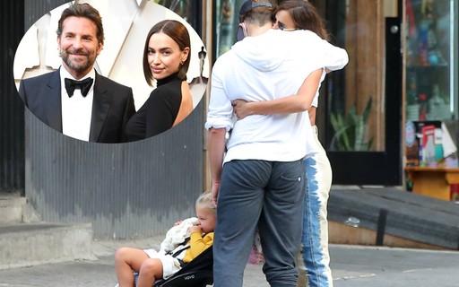 Bradley Cooper abraça a ex Irina Shayk, em meios a boatos de namoro com Jennifer Garner 