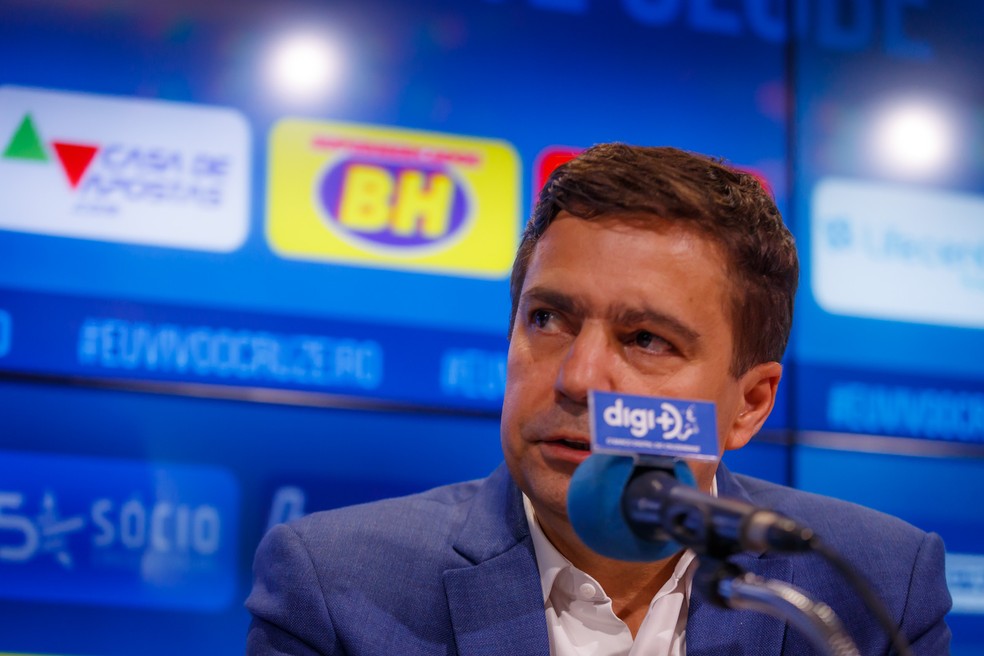 Itair Machado, ex-vice-presidente de futebol do Cruzeiro &mdash; Foto: Vinnicius Silva