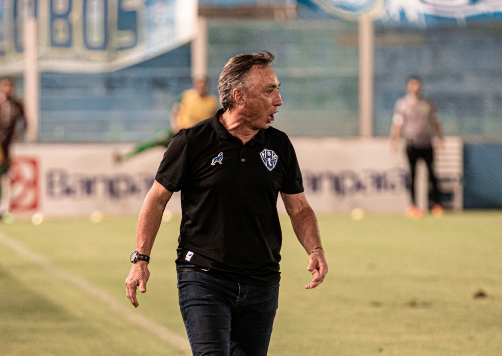 Roberto Fonseca, técnico do Paysandu — Foto: John Wesley/Paysandu