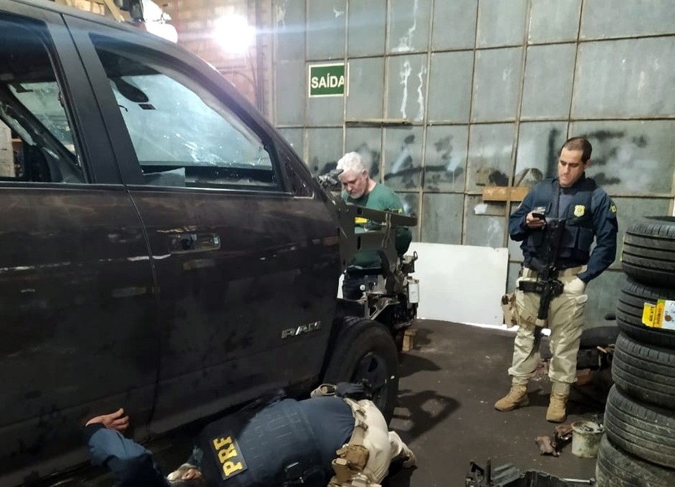 Operação "60 Segundos" aconteceu em 11 cidades de Santa Catarina — Foto: PRF/Divulgação