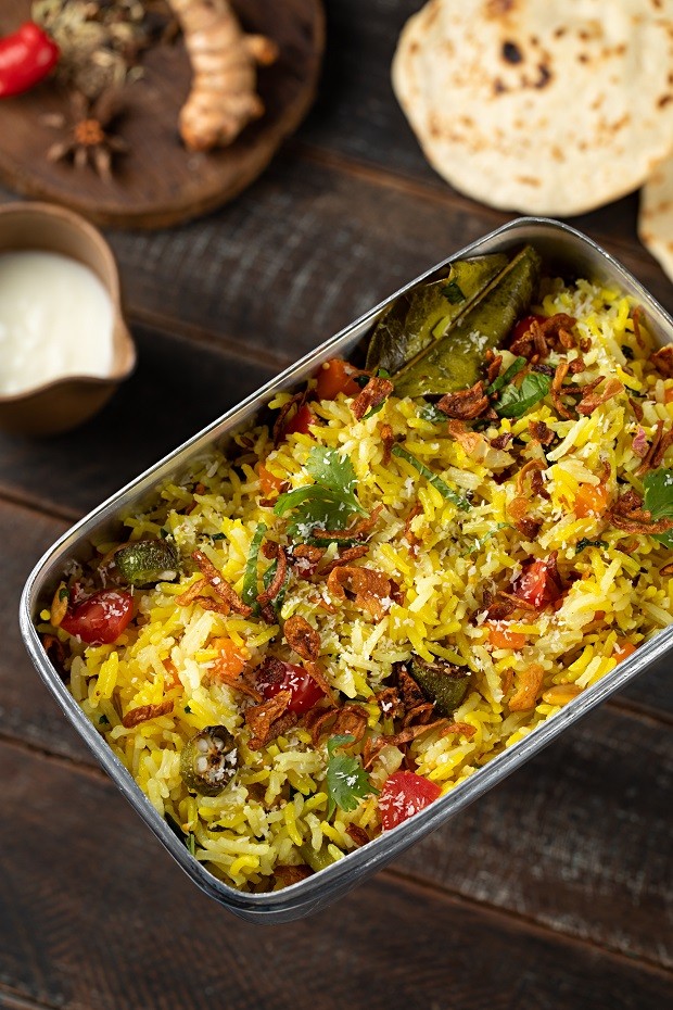 Receita de arroz indiano: prato conta com legumes e diferentes temperos  (Foto: Rodrigo Azevedo / Divulgação)