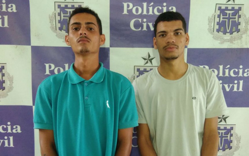 Clériston e Fábio foram presos após confessarem ter torturado, roubado e tentado matar a vítima (Foto: Divulgação/Polícia Civil)