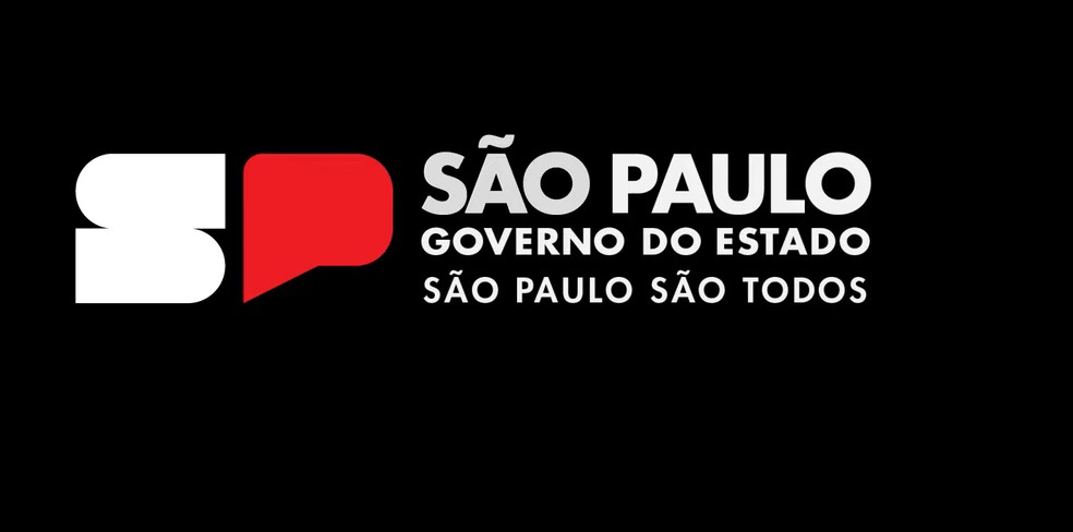 Novo slogan do governo de São Paulo  — Foto: Reprodução