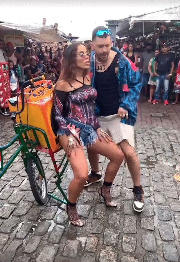 Anitta e Pedro Sampaio (Foto: Reprodução/ Instagram)