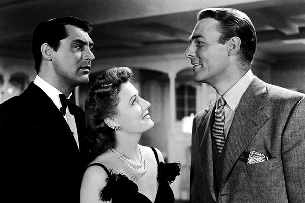 Cary Grant e Randolph Scott em cena de Minha Esposa Favorita (1940) (Foto: Reprodução)