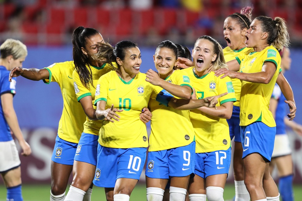 Seleção Brasileira Feminina, Seleção Feminina, Marta, Debinha, Andressinha — Foto: Assessoria / CBF