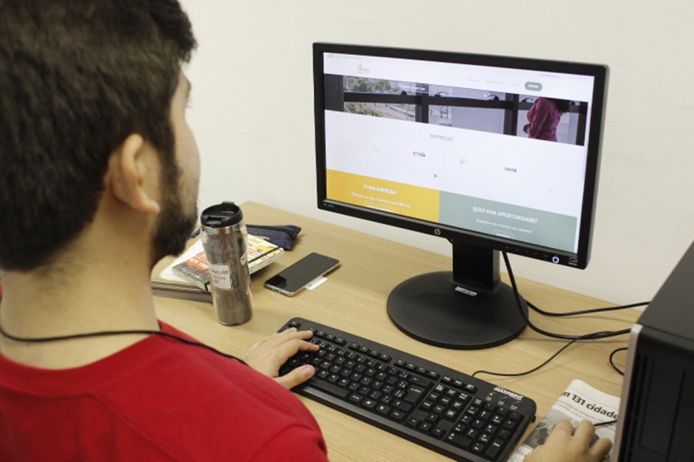 Plataforma Jerimum Jobs é um serviço oferecido pelo Instituto Metrópole Digital (IMD), da UFRN — Foto: Instituto Metrópole Digital  