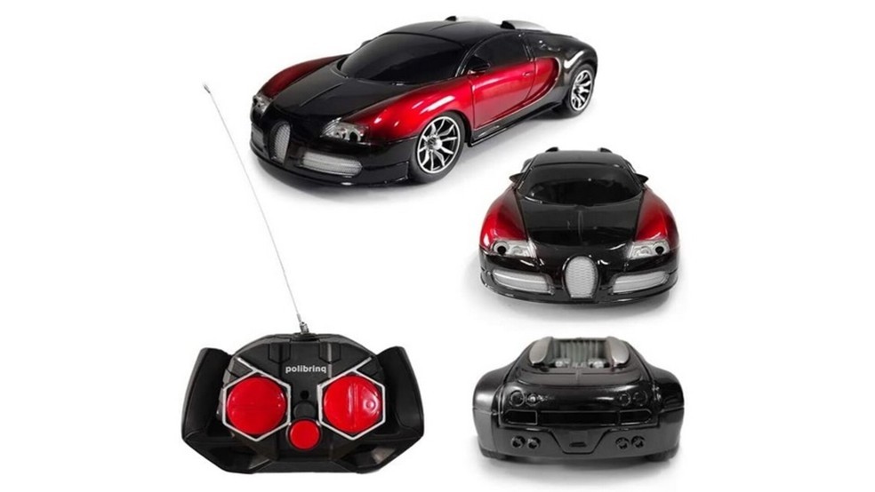 O Ultra Carros apresenta uma miniatura do modelo Bugatti Veyron (Foto:  Reprodução/Amazon)