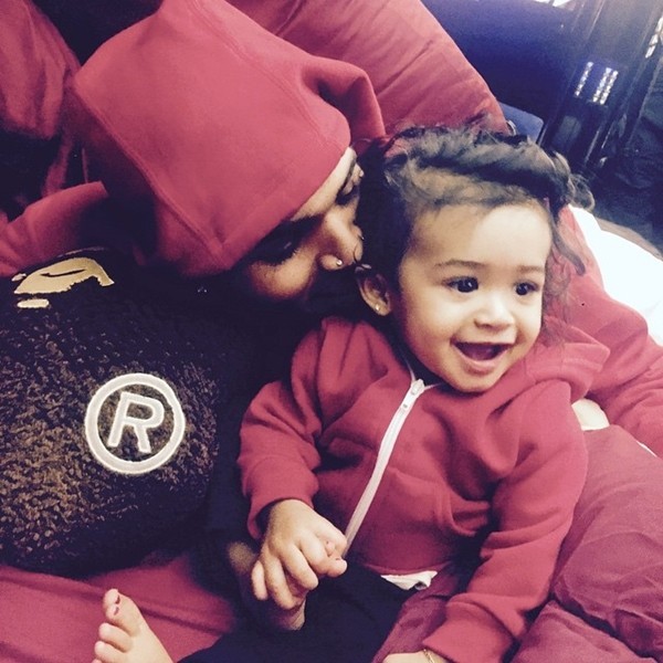 Chris Brown e Royalty (Foto: Instagram)