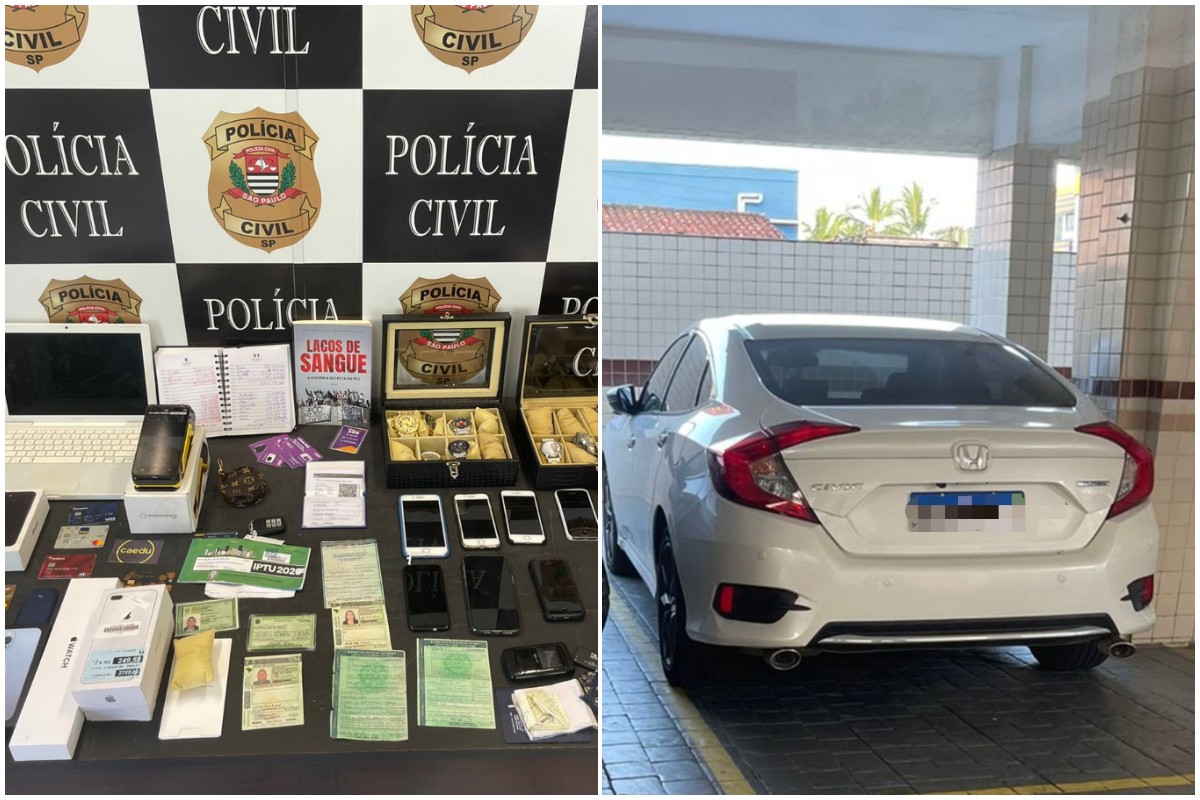 Casal que vivia em condomínio de luxo é preso por falsificar documentos e praticar roubo em SP