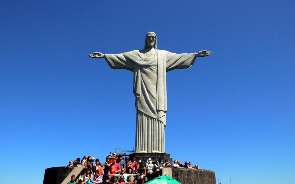 Cristo Redentor em 2015 — Foto: Alexandre Macieira / Divulgação Riotur